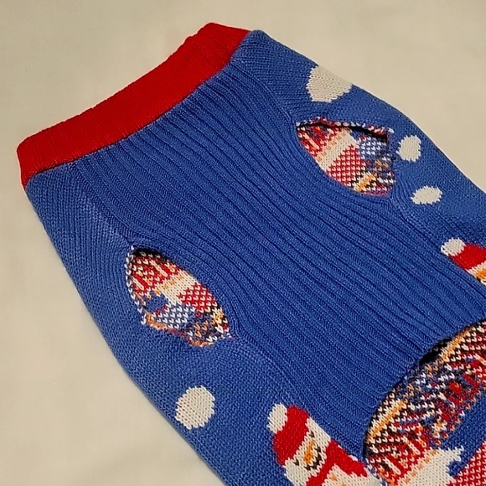NEW Cozy Snowman Cableknit Pet Sweater from Target